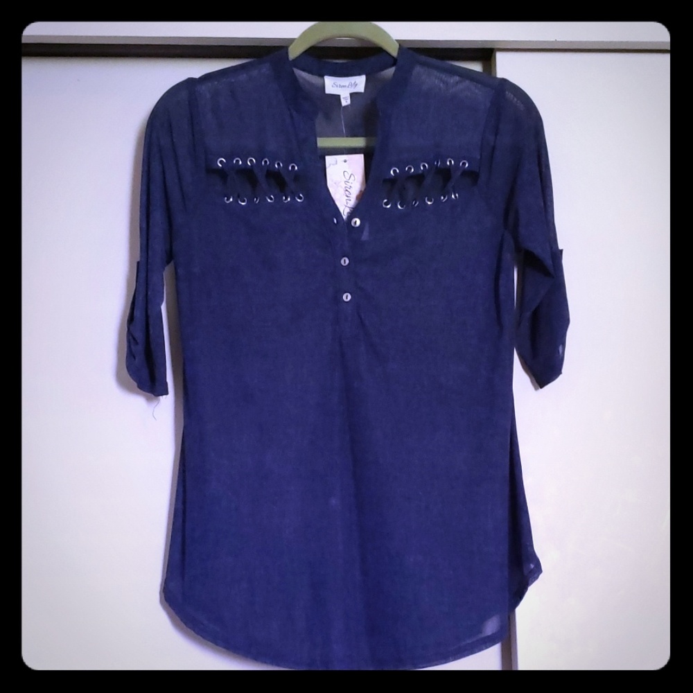 Siren Lily sheer blouse